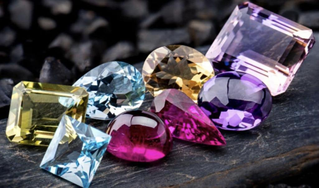 List of Gemstone Names by Color and Type