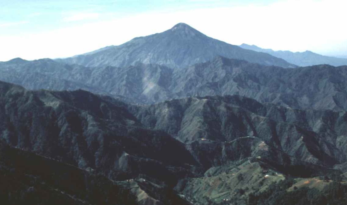 Volcán Tajumulco Active Volcano