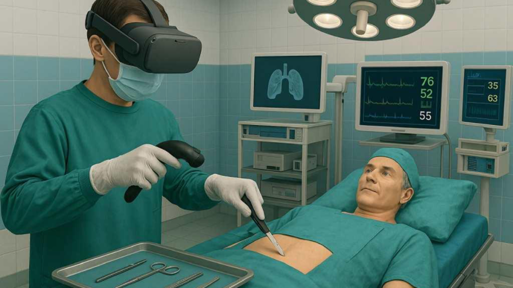 AI-Powered VR Medical Training Diagnose, Treat and Learn in Real Time