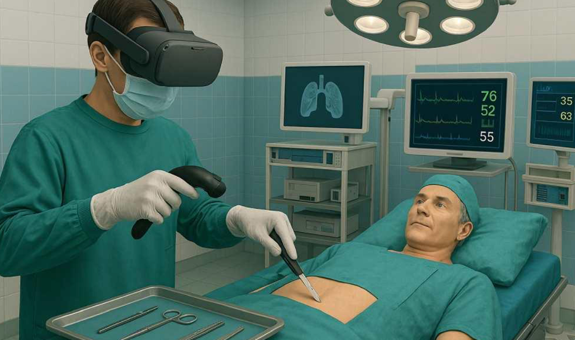 AI-Powered VR Medical Training Diagnose, Treat and Learn in Real Time