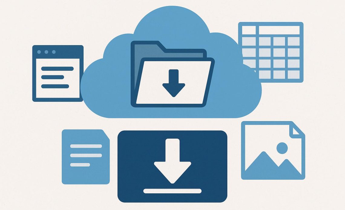 DataFileHost website homepage showcasing file sharing features and user interface elements