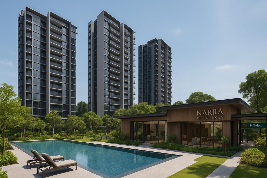Narra Residences modern family living near Hillview MRT at Dairy Farm Walk Singapore