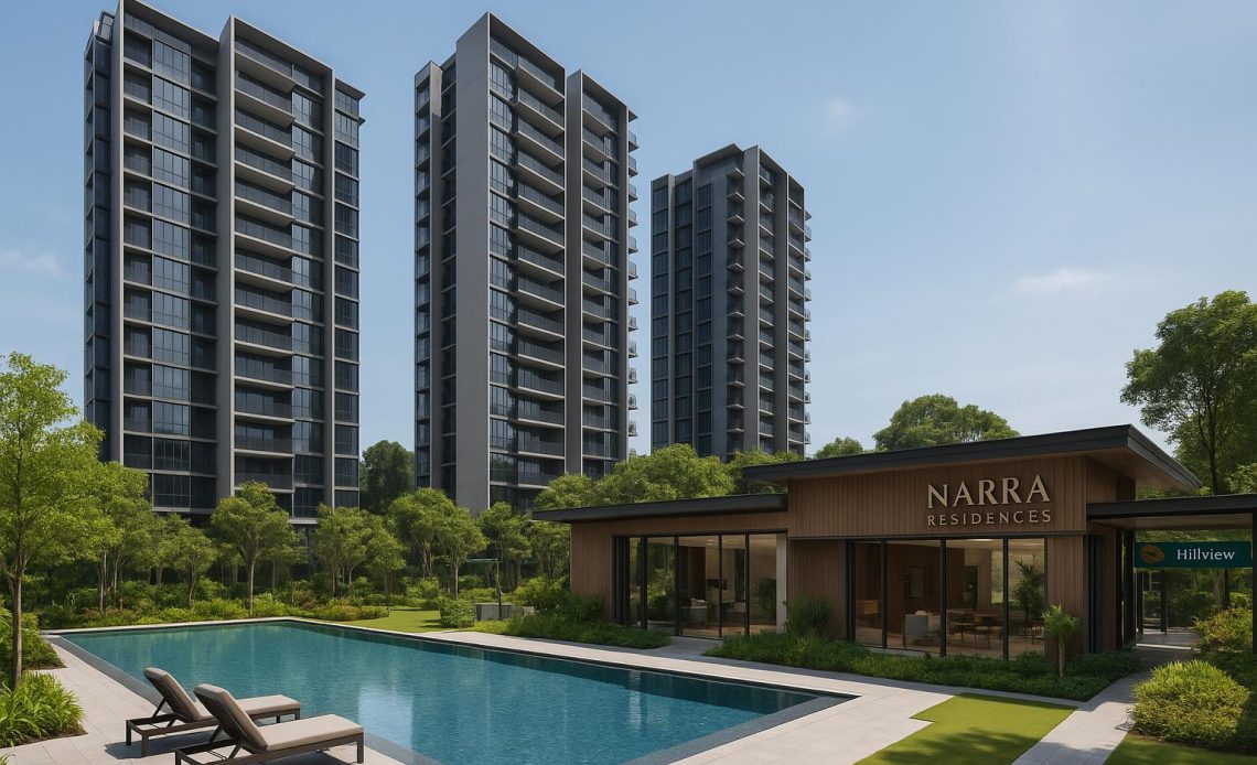 Narra Residences modern family living near Hillview MRT at Dairy Farm Walk Singapore