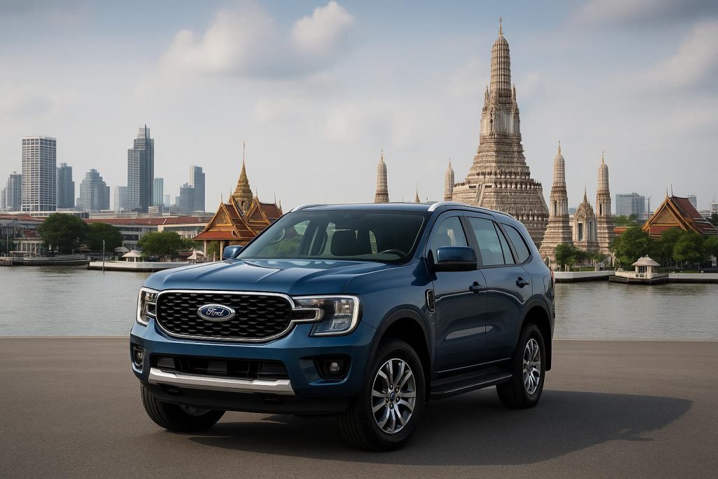 Ford cars lineup showcasing reliability and quality in Thailand’s automotive market