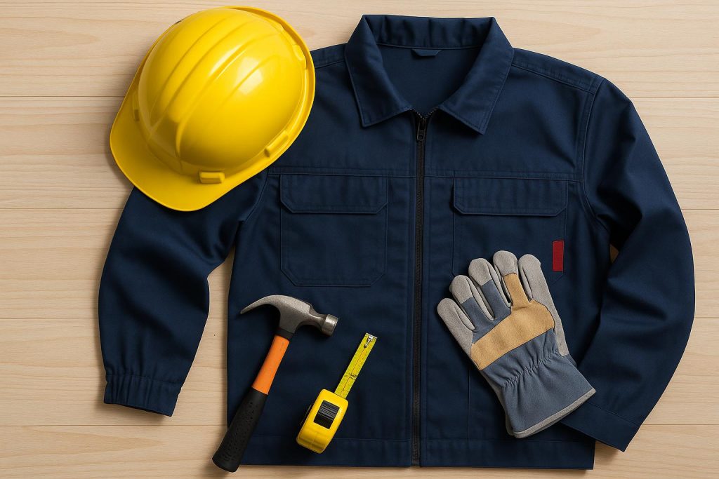 Professional employees in modern workwear collaborating in a bright, organized office workspace