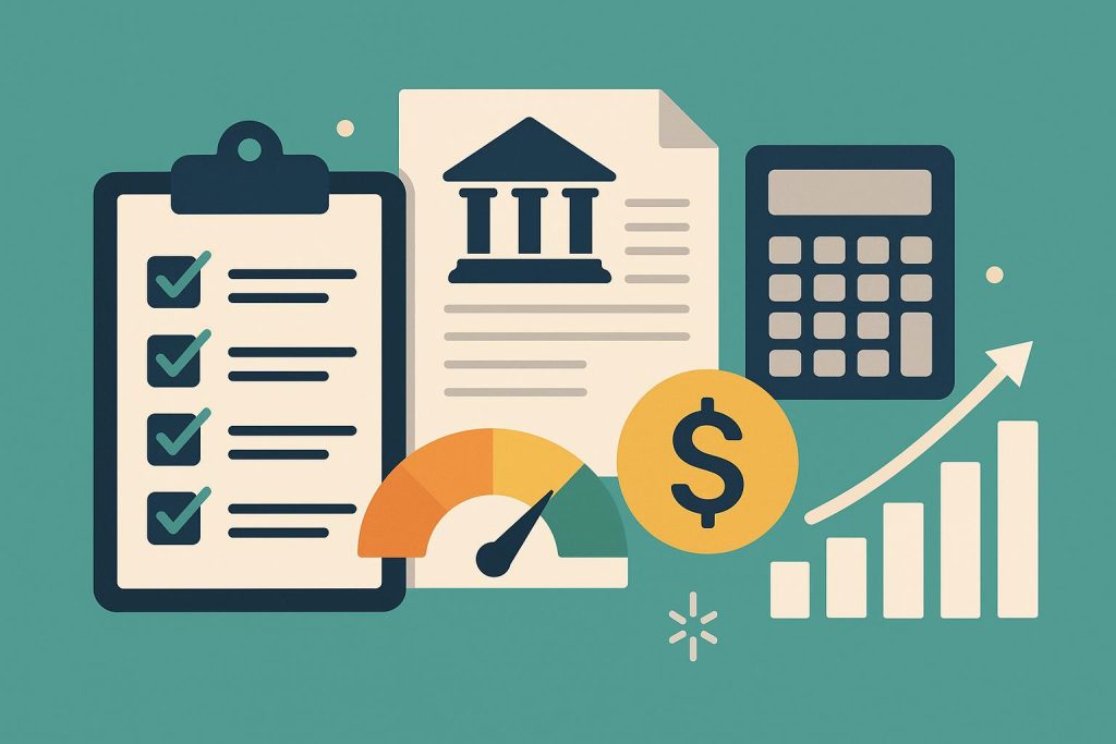 Personal loan eligibility factors such as credit score, income, and employment status