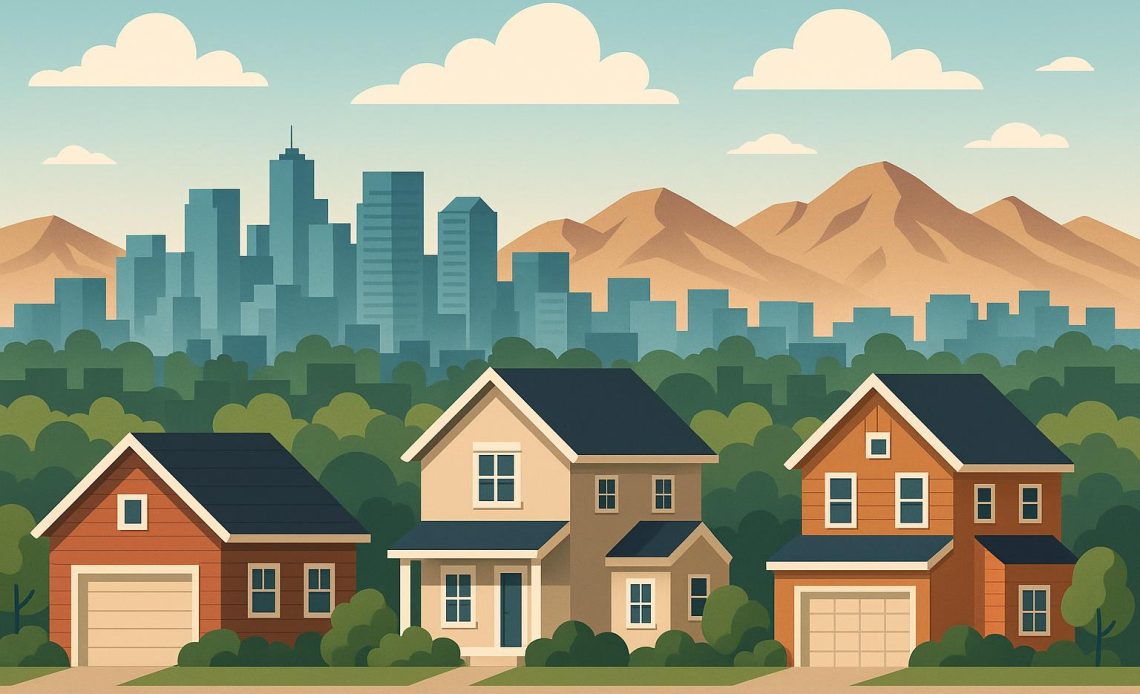 Aerial view of Greater Phoenix residential housing developments under discussion by Warren Petersen