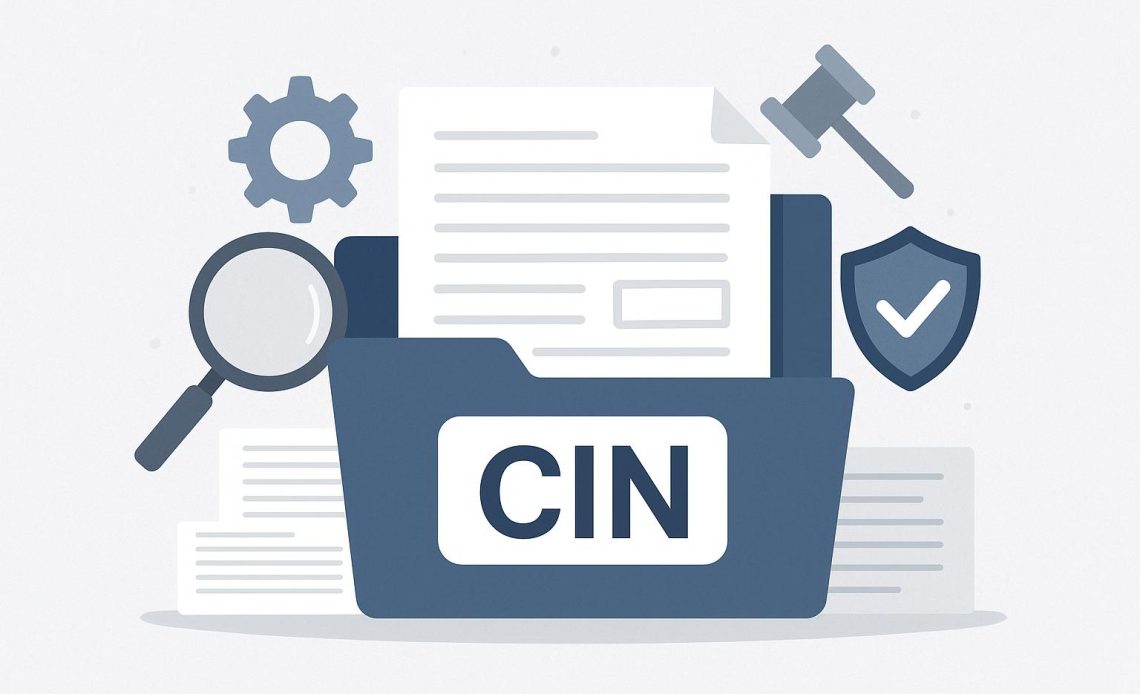 Corporate Identification Number document highlighting compliance essentials for businesses