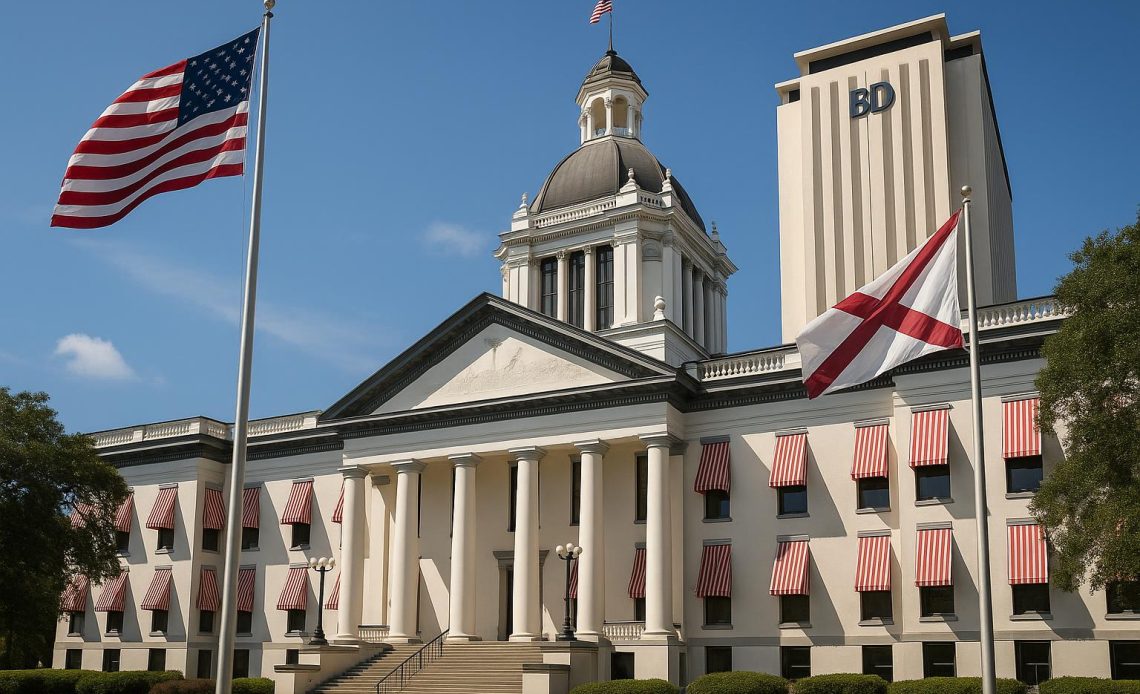 Ballard Partners company logo outside corporate office headquarters