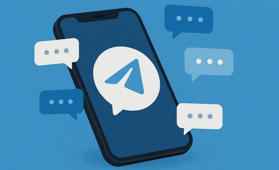 Telegram app interface showcasing new messaging features and innovations in online communication