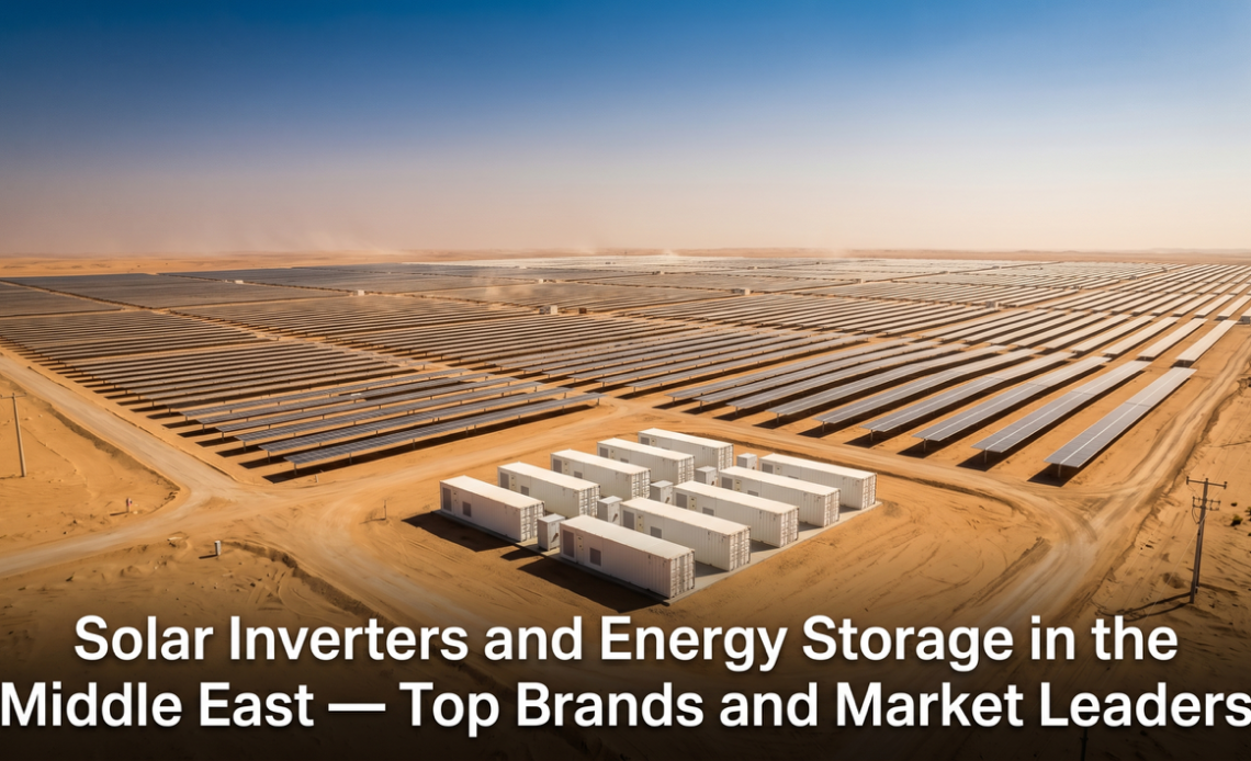 Image 1 of Solar Inverters and Energy Storage Systems in the Middle East: Top Brands Across Residential, C&I, and Utility-Scale Applications