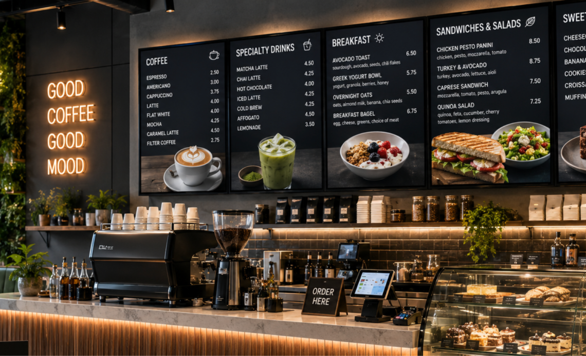Image 1 of What’s the Best Digital Signage Software for Cafe in 2026?