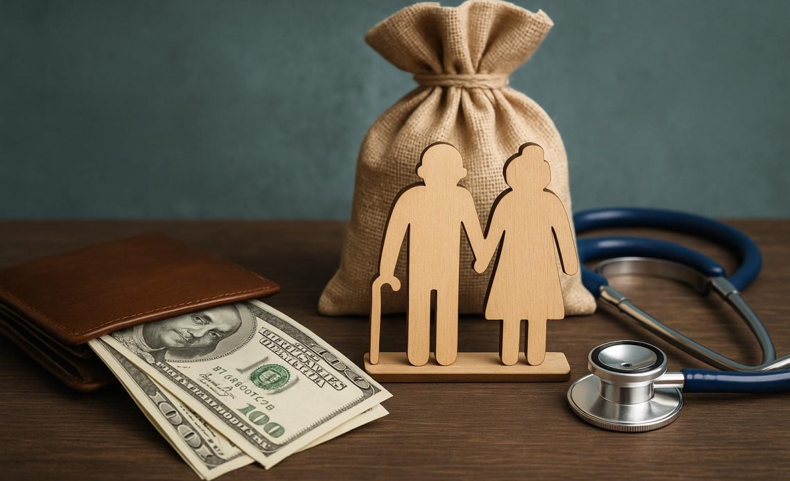 Costly medical bills and financial stress from lack of insurance for elderly parents