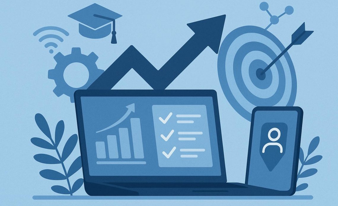 Digital tools and apps enhancing career growth and professional skill development