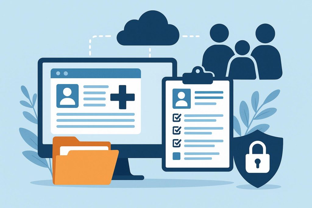 Digital health records facilitating informed family care and improved medical decision-making