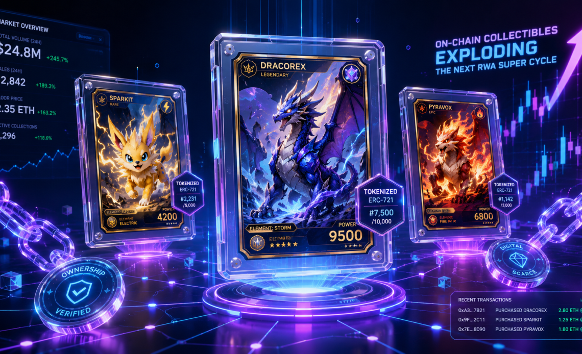 Image 1 of Tokenized Pokémon Cards and Tokenized Collectibles: Why Are They Suddenly Exploding?