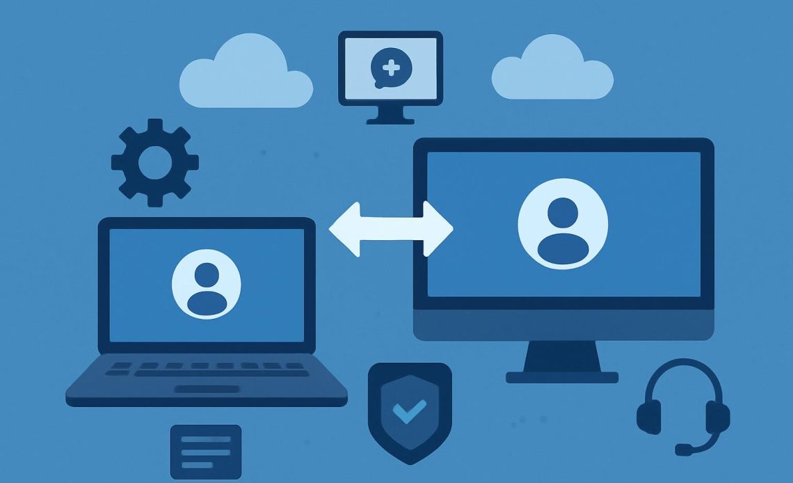Top remote support software platforms interface and tools for efficient online tech assistance