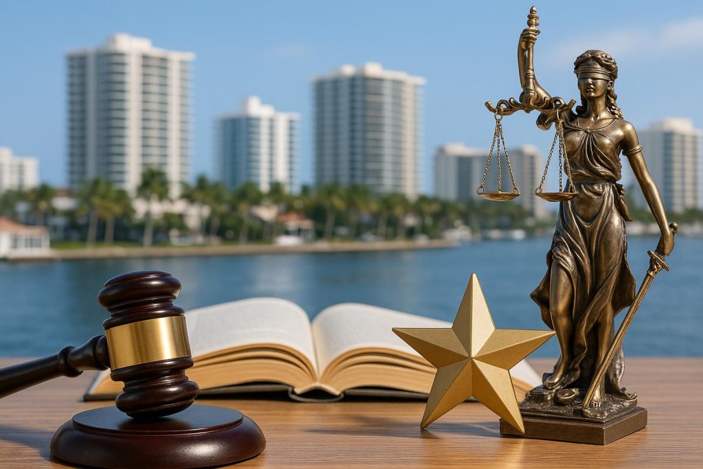 Modern law office exterior in Pompano Beach representing top-rated local legal services