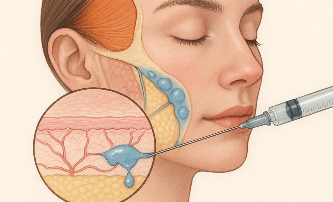 Cohesive hyaluronic acid gels enabling seamless tissue integration in delicate facial areas