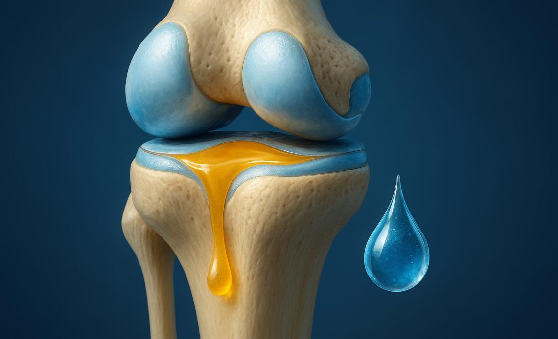 Purified sodium hyaluronate enhancing synovial fluid lubrication and protecting joint cartilage