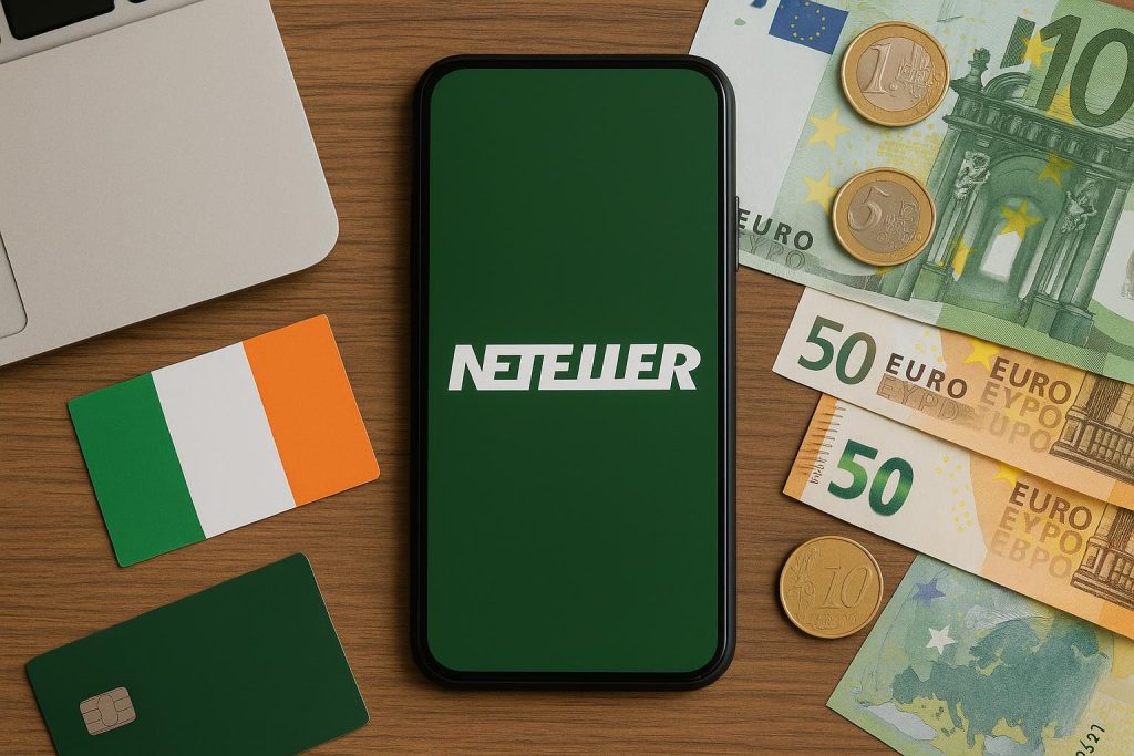 Neteller deposit and cash out process for Ireland online payments and withdrawals