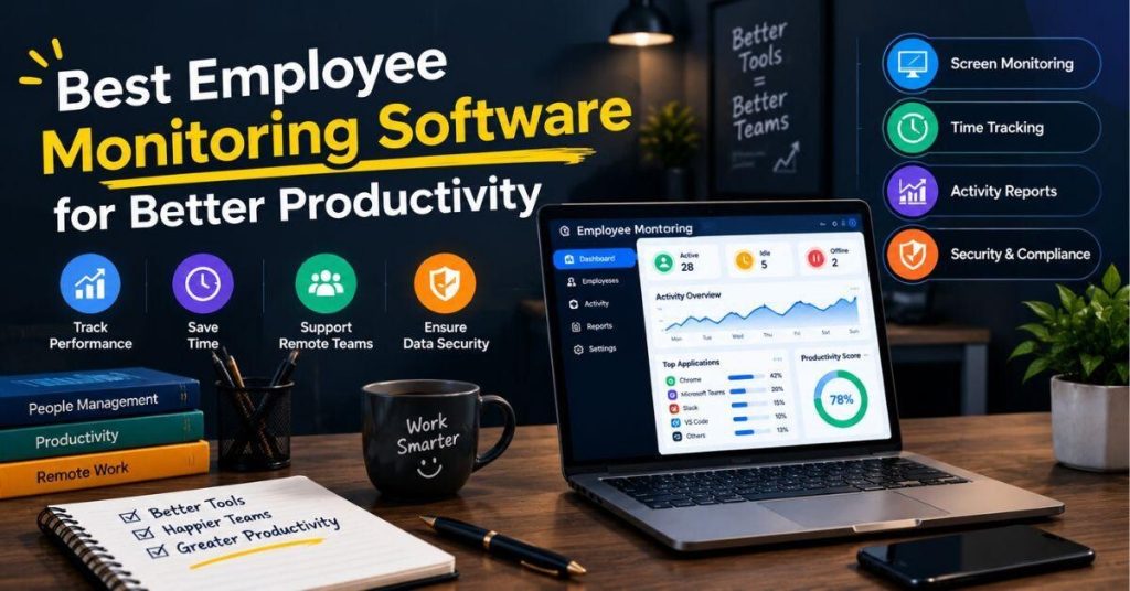 Image 1 of Best Employee Monitoring Software for Improving Productivity in 2026