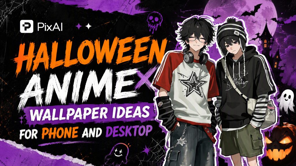 Image 1 of Halloween Anime Wallpaper Ideas for Phone and Desktop